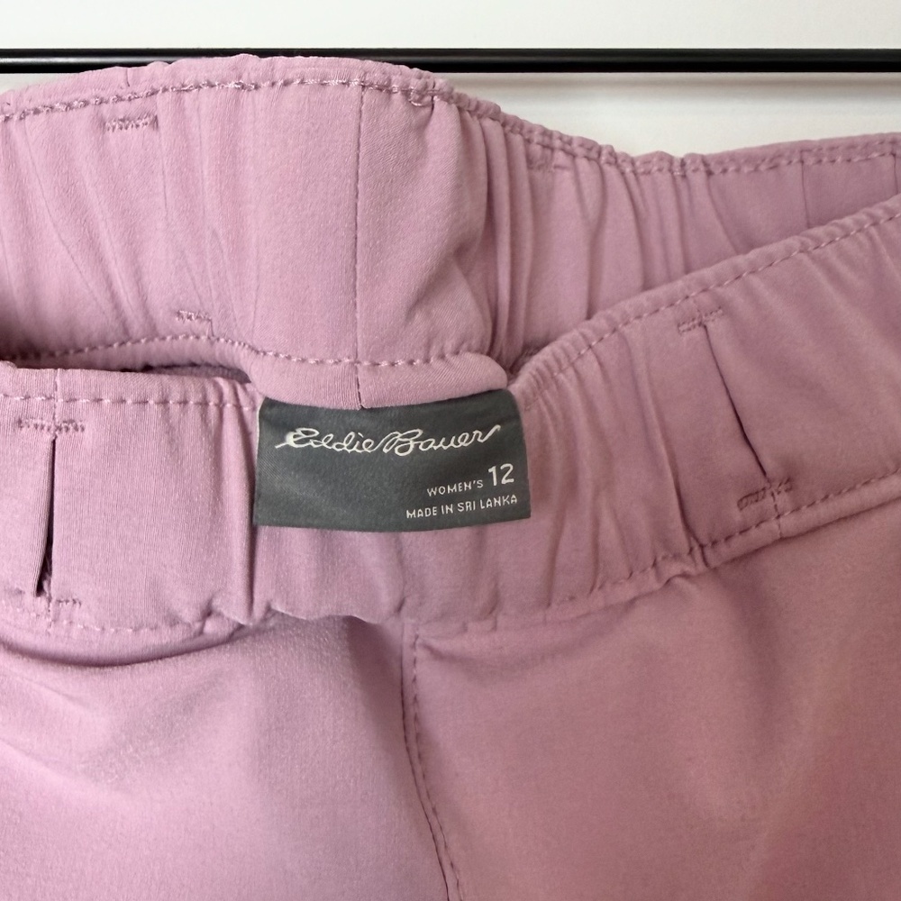Eddie Bauer Size 12 Lavender Cargo Pants (D) - Picture 3 of 5